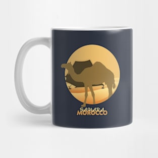 SAHARA MOROCCO DESERT , COOL CAMEL DESIGN yellow Mug